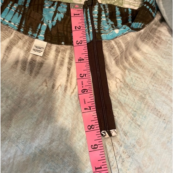 14  Tribal Western MAXI FULL SKIRT Side Zipper - Picture 6 of 15